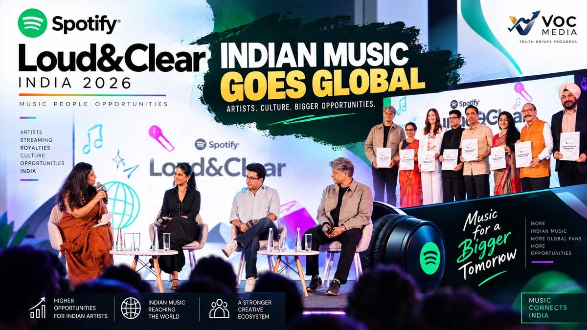 Spotify-യിൽ മലയാളം സംഗീതത്തിന്റെ റോയൽറ്റി വളർച്ച 30% കടന്നു; ഇന്ത്യൻ സംഗീതത്തിന് ആഗോള സ്വീകാര്യത