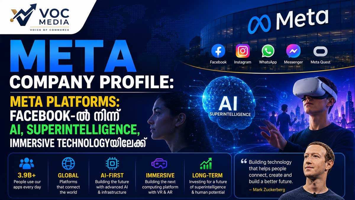 Meta Company Profile: Meta Platforms: Facebook-ൽ നിന്ന് AI, Superintelligence, Immersive Technologyയിലേക്ക്