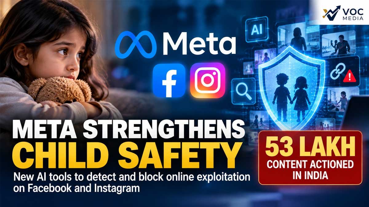 കുട്ടികളുടെ ഓൺലൈൻ സുരക്ഷ ശക്തമാക്കാൻ Meta; AI സംവിധാനങ്ങളിലൂടെ ലൈംഗിക ചൂഷണം തടയാൻ പുതിയ നടപടികൾ