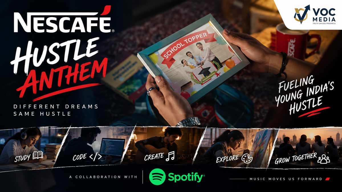 യുവ ഇന്ത്യയുടെ ‘ഹസിൽ’ സംഗീതത്തിലേക്ക്; Spotifyയുമായി സഹകരിച്ച് NESCAFÉ