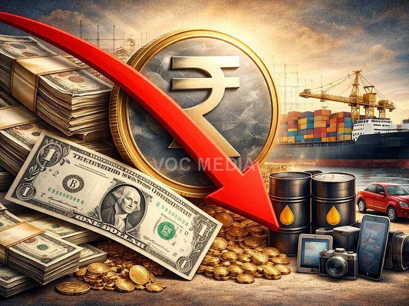 വിദേശ വിനിമയം: രൂപയ്ക്ക് വൻ തിരിച്ചടി ഡോളറിനെതിരെ രൂപയുടെ മൂല്യം ഇടിവിൽ തുടരുന്നു