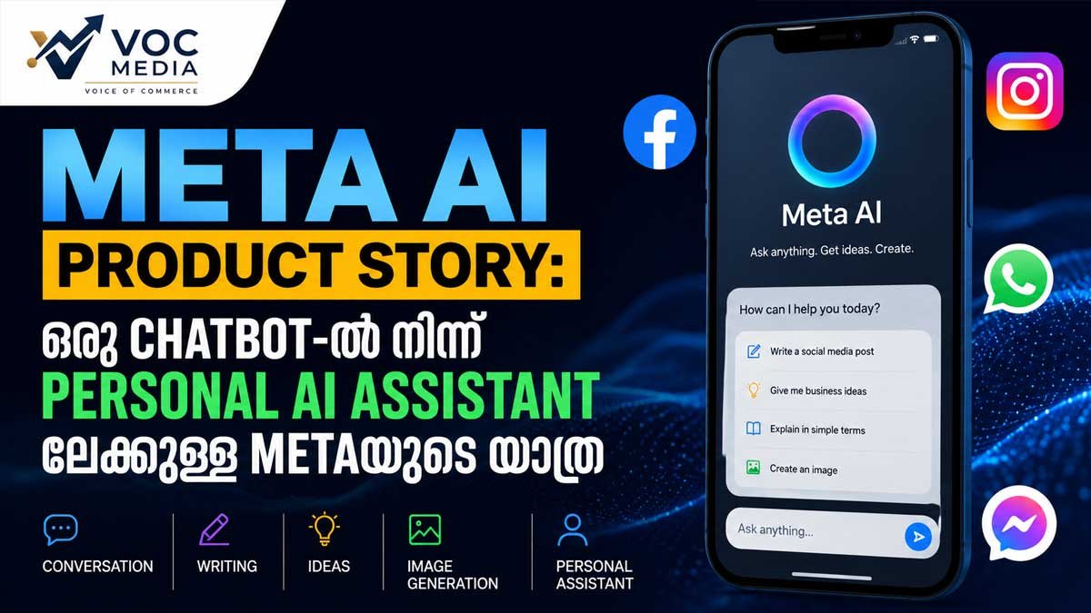 Meta AI Product Story: ഒരു Chatbot-ൽ നിന്ന് Personal AI Assistant-ലേക്കുള്ള Metaയുടെ യാത്ര